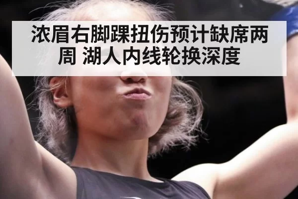 浓眉右脚踝扭伤预计缺席两周 湖人内线轮换深度